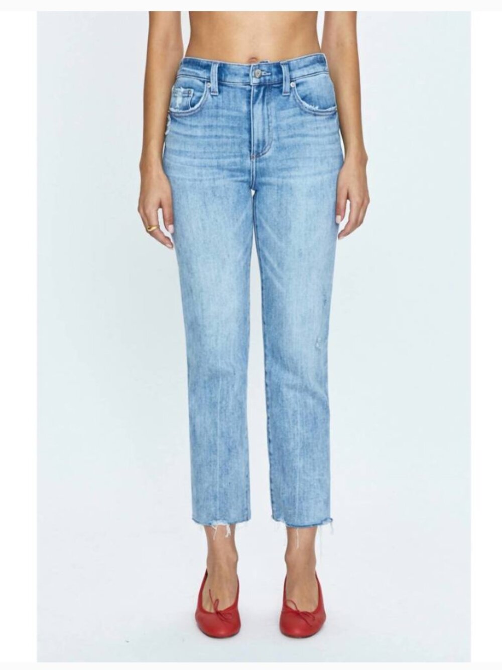 PISTOLA women's MONROE crop jean in monet vintage 32